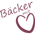 Logo von Bäcker mit Herz